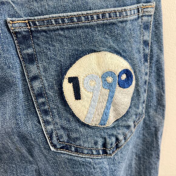 LUCKY BRAND Bridgette Skinny Jeans HR Medium Wash Wise Blue 1990 Patch 6 / 28 - Picture 6 of 11